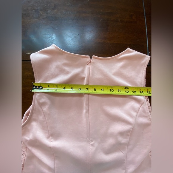 NY&Co 7th Avenue pink peplum top, NWT size XL - Picture 8 of 8